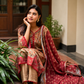 Premium Swiss Lawn- Biscit 05