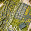 Premium Unstitched Cotton Collection –Assh Yellow