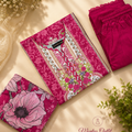 Premium Swiss Lawn- MO-AC-702 | Pink Flora