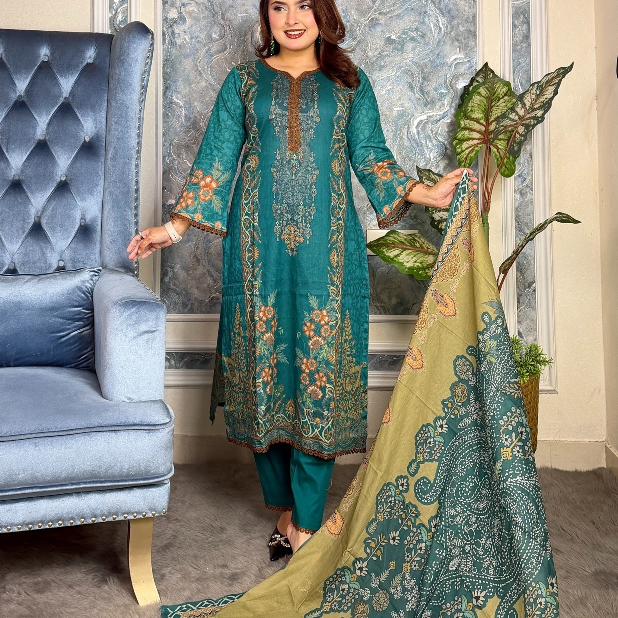 Premium Swiss Lawn-Pitto